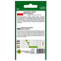 Nasiona Aksamitka pełna Petite żółta pnos613