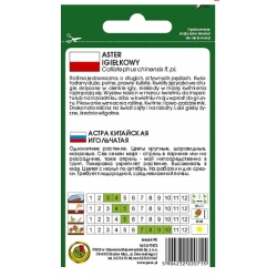 Nasiona Aster igiełkowy żółty pnos640
