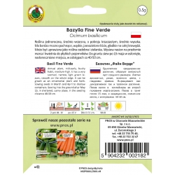 Nasiona Bazylia Fine Verde pnos529