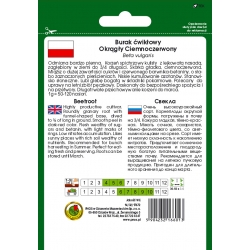 nasiona Burak ćwikłowy Okrągły pnos20