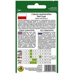 nasiona Cebula siedmiolatka Red Toga pnos40