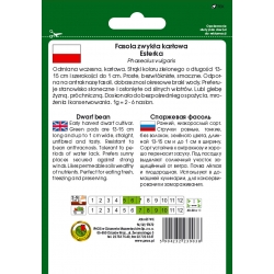 nasiona Fasola szparag zielona Esterka pnos77