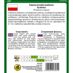 nasiona Fasola szparag zielona Syrenka pnos81