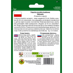 nasiona Fasola szparag żółta Maxela pnos91