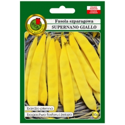 nasiona Fasola szparag żółta Supernano pnos96