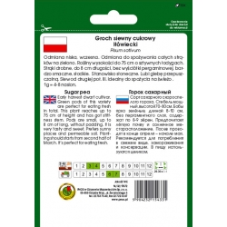 nasiona Groch cukrowy Iłówiecki pnos108