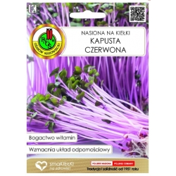 Nasiona Na kiełki Kapusta czerwona 8g pnos470