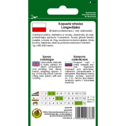 nasiona Kapusta włoska Langedijska pnos142