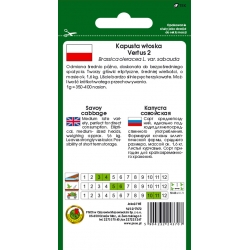 nasiona Kapusta włoska Vertus pnos143