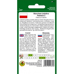 nasiona Marchew jadalna Flakke pnos161