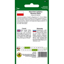 nasiona Marchew jadalna Pierwszy Zbiór pnos170