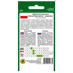 nasiona Ogórek gruntowy Hermes skiern. pnos193