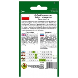 nasiona Ogórek gruntowy Julian pnos196