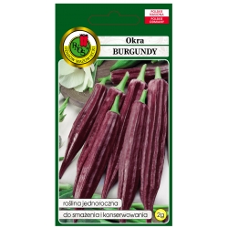 nasiona Okra Burgundy pnos230