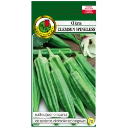 nasiona Okra Clemson Spineless pnos231
