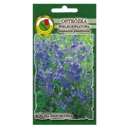 Nasiona Ostróżka wielkokwiat niebieska pnos848