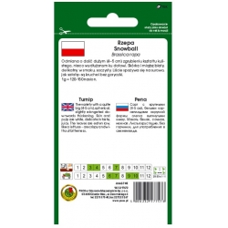 nasiona Rzepa Snowball pnos335