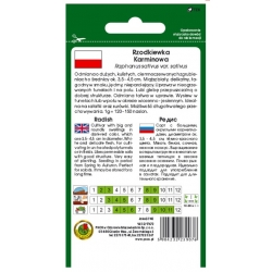 nasiona Rzodkiewka Karminowa pnos349