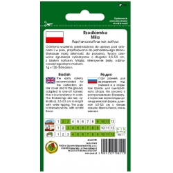 nasiona Rzodkiewka Mila pnos354