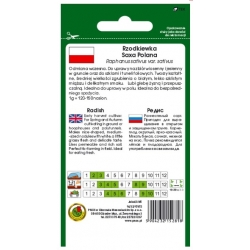 nasiona Rzodkiewka Saxa Polana pnos359