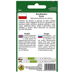 nasiona Rzodkiewka Zorza pnos364