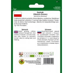 nasiona Szpinak Olbrzym Zimowy pnos402