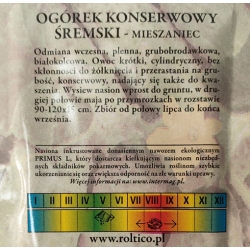 Ogórek gruntowy Śremski F1 roltx15