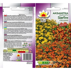 Nasiona Aksamitka wąskolis Starfire mix Tor244
