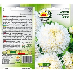 Nasiona Aster peoniowy wysoki Perła Tor279