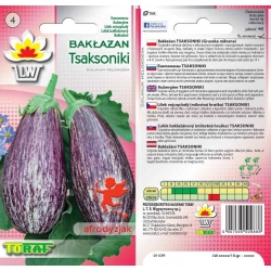Nasiona Bakłażan Tsakoniki Tor4
