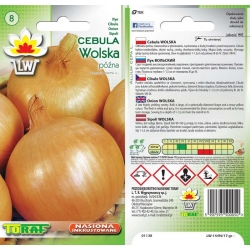 Nasiona Cebula Wolska późna Tor29