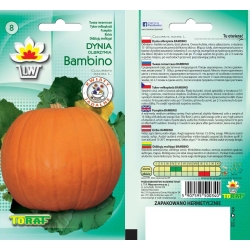 Nasiona Dynia olbrzymia BAMBINO Tor37