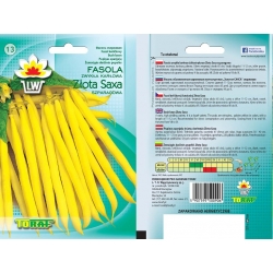 Nasiona Fasola szp. karł. żółtostr. Złota Tor48