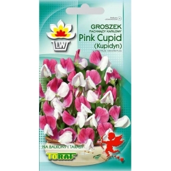 Nasiona Groszek pach. karłowy PINK CUPID Kupidyn Tor351