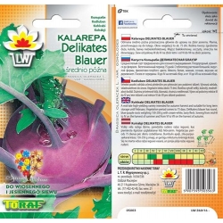 Nasiona Kalarepa Delikates Blauer Tor74