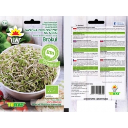 Nasiona Nasiona BIO na kiełki Brokuł Tor551