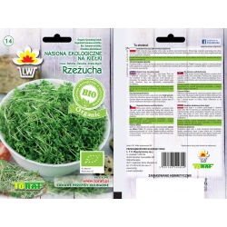 Nasiona Nasiona BIO na kiełki Rzeżucha Tor554