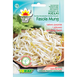 Nasiona na kiełki Fasola Mung Tor531