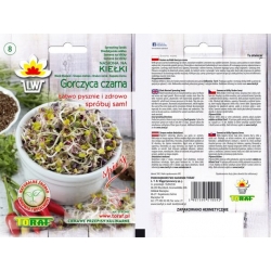 Nasiona na kiełki Gorczyca Czarna Tor533