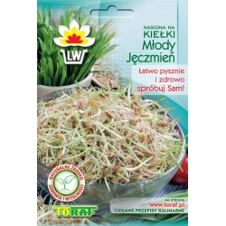 Nasiona na kiełki Młody jęczmień Tor541