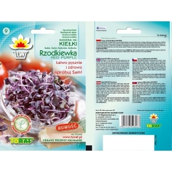 Nasiona na kiełki Rzodkiewka RED PURPLE Tor546