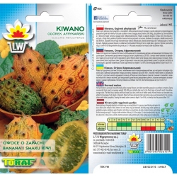 Nasiona Kiwano owoce ozdobne, o smaku kiwi Tor362