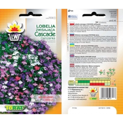 Nasiona Lobelia zwisająca Cascade mixed Tor374
