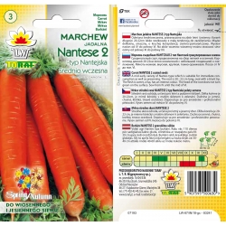 Nasiona Marchew Nantaise śr.wczesna Tor108
