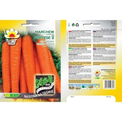  Nasiona Marchew Nantaise wczesna NA TAŚMIE Tor511
