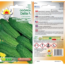 Nasiona Ogórek Dalila średnio wczesna Tor125