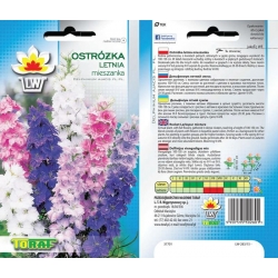 Nasiona Ostróżka ogrod. pełna Tor421