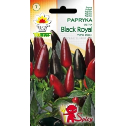 Nasiona Papryka ROYAL BLACK Ostra Tor137
