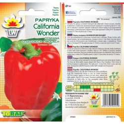 Nasiona Papryka California Wonder Tor133