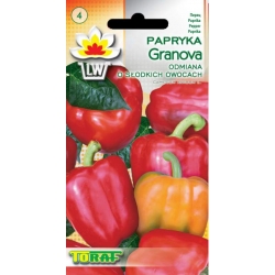 Nasiona Papryka Granova zielono-żółta Tor138